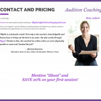 Blythe Auufarth, Audition Coaching